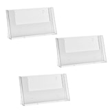 thumbnail of Danieli Store | Expositor A4 horizontal portafolletos en metacrilato | Expositor para folletos de mesa | Expositor para volantes  y tarjetas (3 Uds.)
