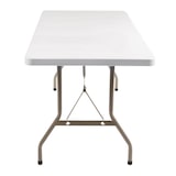 thumbnail of Bolero rechthoekige klaptafel, wit, 152 cm