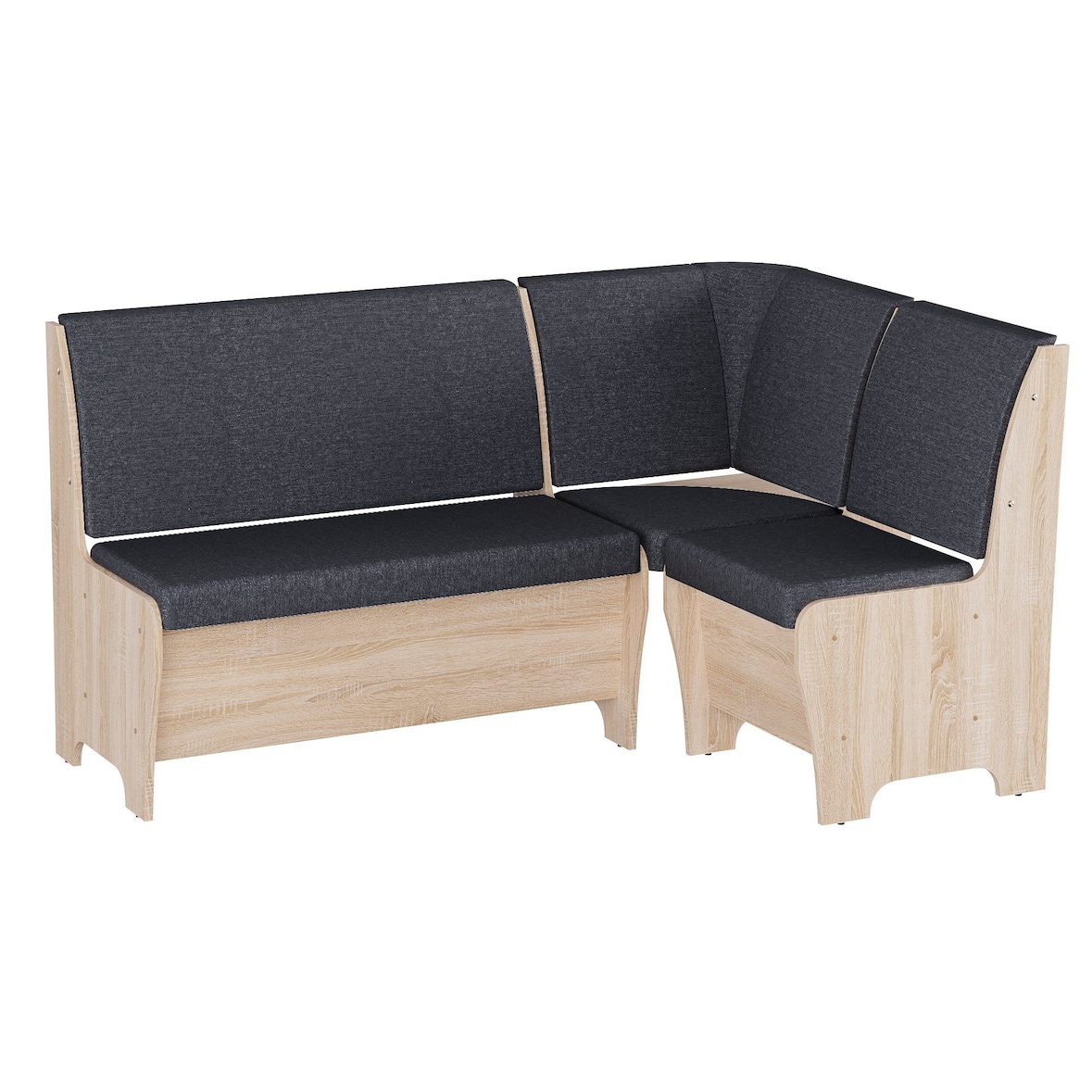 Rodnik Eckbank „Tunis“ Truhenbank mit Stauraum, gepolstert