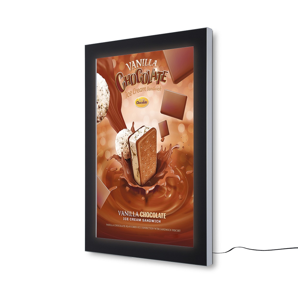 Exposiciónate Vitrina para póster Exterior LED Premium (70x100) SCEOS70x100LED