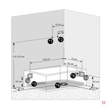 thumbnail of Kombination Badewanne Dusche K50-L01 Duschtempel 170x100 cm