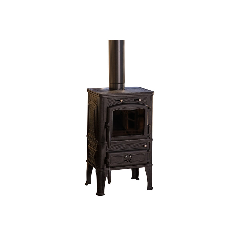 FUNDICIO – Gusseiserner Holzofen Modell LAVA 12,5 kW – ECODESIGN