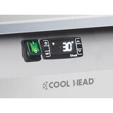 thumbnail of Cool Head tavolo congelatore, acciaio inox, 2250x600x850mm, ripiani regolabili, acciaio