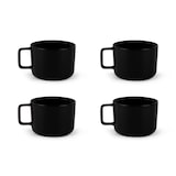 thumbnail of Excelsa set de 4 tazas jumbo Nordic de stoneware 40 cl negro