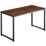 thumbnail of tectake Table de bureau Flint - Bois foncé industriel, rustique, 140 cm -404467