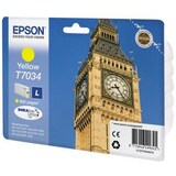 thumbnail of Tinten EPSON C13T70344010 EPSON WP4000 TINTE YEL ST