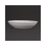 thumbnail of 6 Stück Olympia Whiteware tiefe runde Teller 20,5cm. CM188, 20,5(Ø)cm