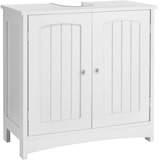 thumbnail of tectake Wastafelonderkast Jasper, 2 vakken, draagkracht 35 kg - wit - 405366