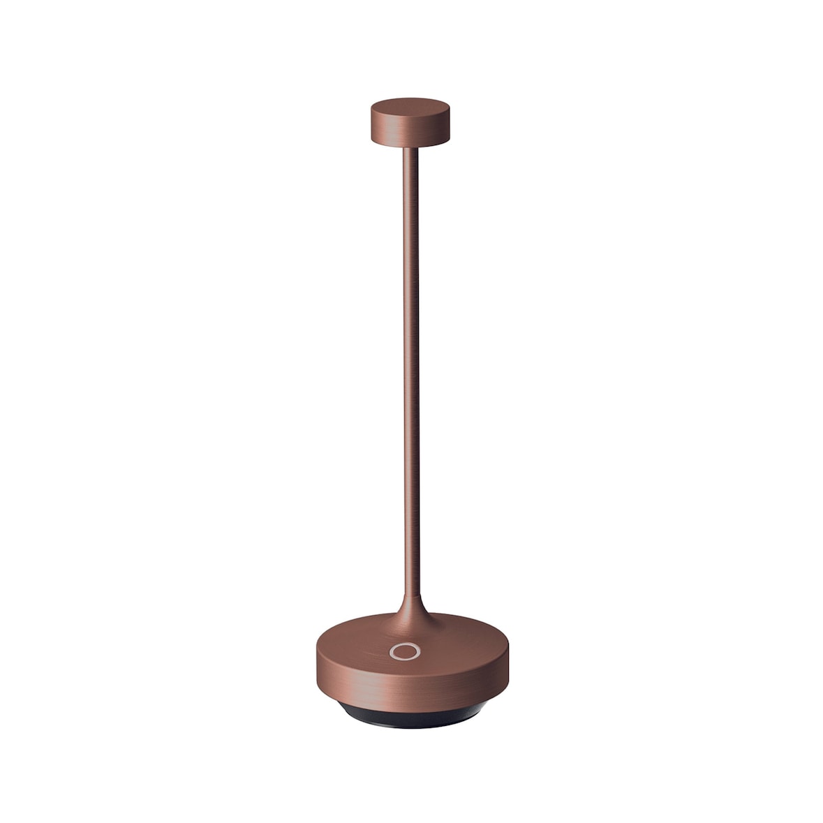 Lumisky RUBY Kabellose Tischleuchte H25CM Stahl Braun