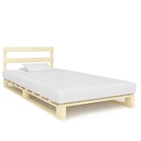 thumbnail of vidaXL Bedframe pallet massief grenenhout 90x200 cm