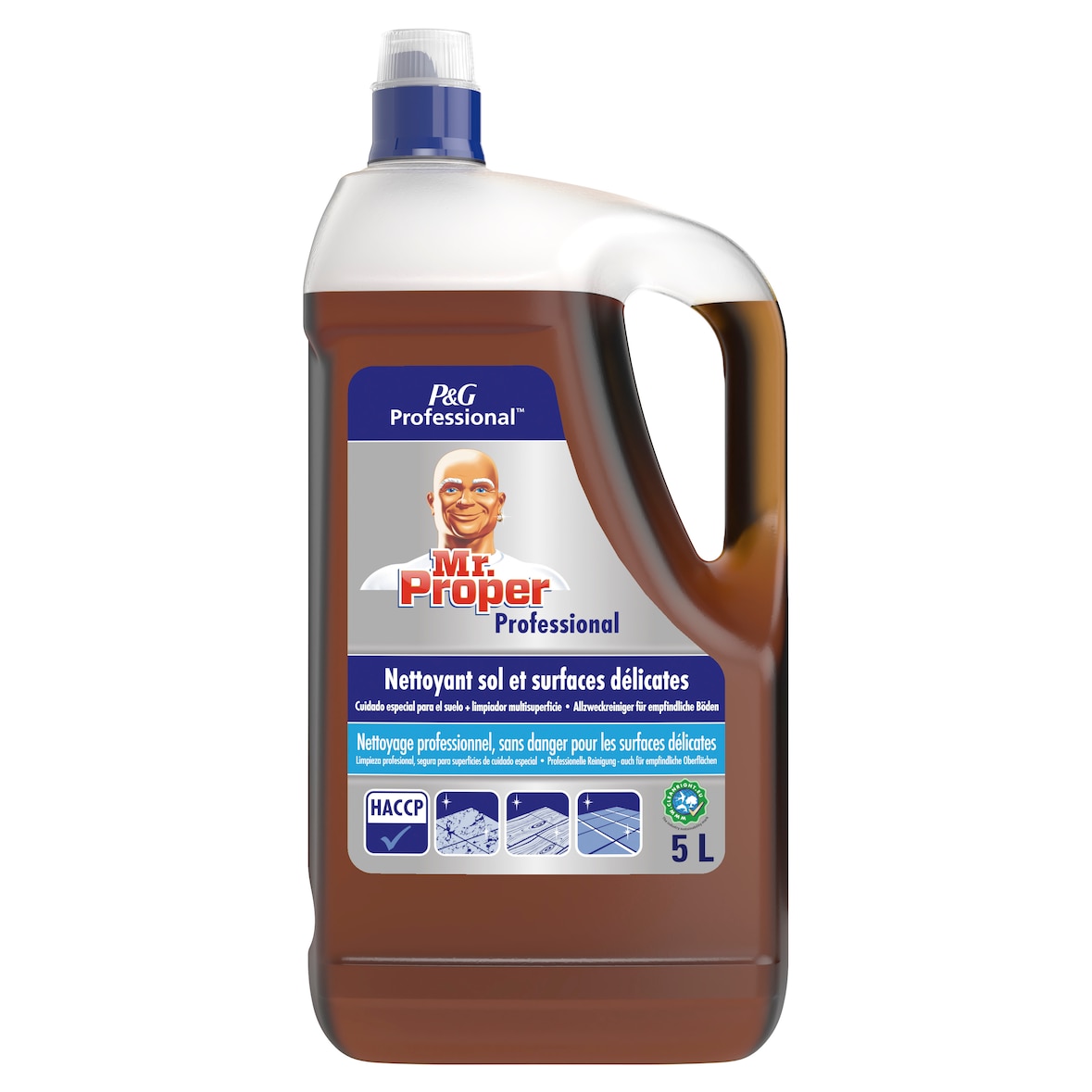 Fregasuelos Superficies Delicadas Mr Proper 5 litros