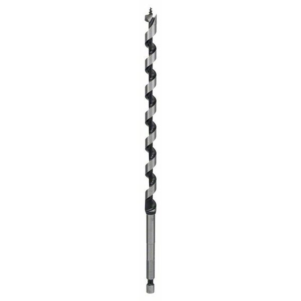 Holzschlangenbohrer, Sechskant 10 x 170 x 235 mm, d 6,35 mm