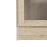 thumbnail of Base Regal 1 Glastür Eiche Struktur Dekor.