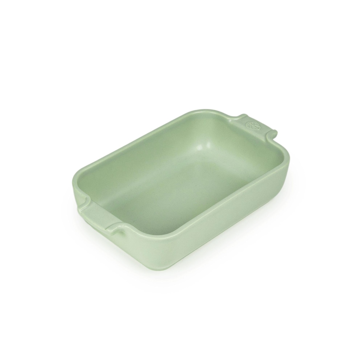 PEUGEOT Keramik Auflaufform APPOLIA 22cm Rechteckig Salbeigrün Spülmaschinenfest