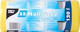 thumbnail of PAPSTAR 500 Müllsäcke, HDPE 120 l 110 cm x 70 cm gelb