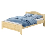 thumbnail of Doppelbett stabiles Hotelbett 140x200 Futonbett Bettrahmen Massivholzbett 60.37-14oR