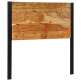 thumbnail of vidaXL Kopfteil 100 cm Massivholz Akazie und Eisen