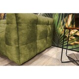 thumbnail of Sofá KAWOLA ROSARIO de 2 plazas de terciopelo verde musgo