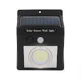 thumbnail of Lampada da Parete Solare a Led con Sensore Crepuscolare e di Movimento 7500k 20000h Nero 7hsevenon