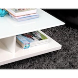 thumbnail of SalesFever salontafel vierkant | twee laden | MDF hout | B 100 x D 100 x H 36 cm | wit