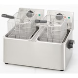 thumbnail of METRO Professional Fritadeira dupla GDF3024, aço inoxidável, 49.4 x 37.8 x 31.3 cm, 2x 4 L, 2x 2500 W, temperatura máxima de 190 °C