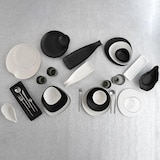 thumbnail of Bidasoa Fosil Bol  Irregular Porcelana Negro 14x12,4x4,8 cm