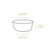 thumbnail of BIOZOYG 200 Stück Dipschälchen 15ml quadratisch Einwegschälchen Palmblattschälchen Snackschälchen, kompostierbar, ideal für Fingerfood und Snacks