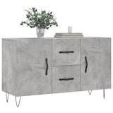 thumbnail of vidaXL Sideboard Betongrau 100x36x60 cm Holzwerkstoff