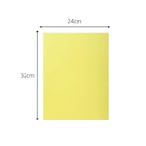 thumbnail of Exacompta - Réf. 348005E - Carton de 500 chemises semi rigides avec 1 rabat SUPER 160 g/m² - dim 24 x 32 cm pour format A4 - canari