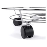 thumbnail of Soporte de Macetero con Ruedas Metálico Que Gira 360º para Macetas Decorativas De Interior y Plantas de Exterior Coshano