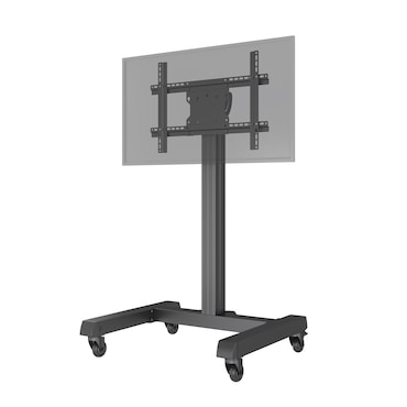 KIMEX - Soporte móvil para pantallas 32''-75'', Altura 118 cm