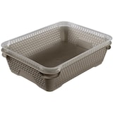 thumbnail of Keeeper - Mini cestino antiscivolo polipropilene 26,5x20x7 cm DIN A5 Marrone - Collezione Mirko