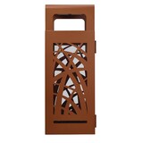 thumbnail of Rossignol - Corbeille 110L antinuisible vigipirate avec cendrier 1,5L CYBEL - effet corten