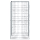 thumbnail of vidaXL Gabione mit Deckel 100x100x200 cm Verzinktes Eisen