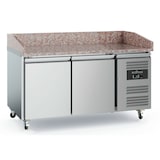 thumbnail of Gastro Pizzatisch Kühltisch Kühltheke Edelstahl 1515x800x1000mm 390l +2/+8°C