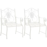 thumbnail of Set van 2 Tuinstoel Punjab met armleuningen wit