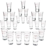 thumbnail of 24er Set BOSTON Schnapsgläser 2cl & 4 cl geeicht aus Glas - 52194