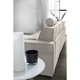 thumbnail of Dmora Divano Letto Adela, Divano ad angolo, 100% Made in Italy, Sofà con apertura girevole, Penisola contenitore Destra, Cm 280x95h90, Tortora