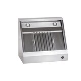 thumbnail of KBS wandafzuigkap met motor 2400x900x450 mm trapeziumvorm aansluitklaar filtertype F2