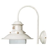 thumbnail of Lampada applique a muro style Vecchia Marina in fusione di ottone patinato in bianco invecchiato L30XPR22XH37 cm Made in Italy