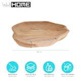thumbnail of WellHome - Cuenco de madera de raíz de teca 30x30x4cm
