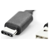 thumbnail of DIGITUS USB Type-C auf A 2.0 Anschlusskabel St/St 1.0m schwarz