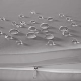 thumbnail of tectake Wicker hocker - zwart / grijs - 405091