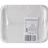 thumbnail of ABC Pak 500 Teller, Pappe [rc] eckig 16,5 cm x 20 cm weiss (95649, 2x250 Stück)