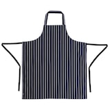 thumbnail of Gastronoble Whites Latzschürze marineblau gestreift
