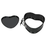 thumbnail of 3er Set Herz Springform Ø 11,5 cm Airfryer Backofen bis 230 °C