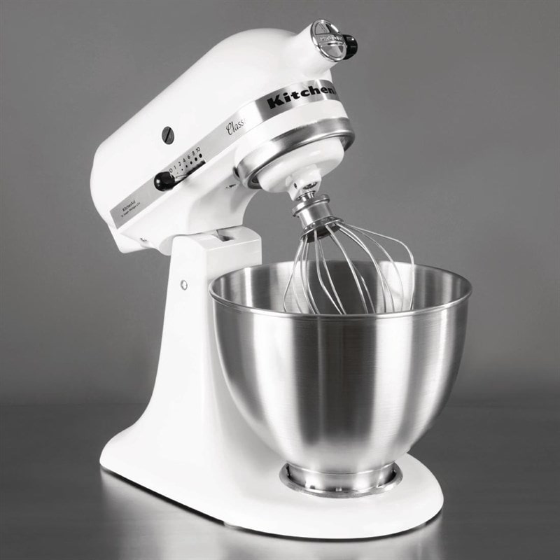 KitchenAid Classic Küchenmaschine K45 weiß 4,3L