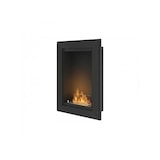 thumbnail of RAME 550 - Chimenea de bioetanol empotrada, de pared - Negro mate - con cristal