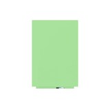 thumbnail of Rocada, Whiteboard Magnetisch Rahmenlos, 75x115 cm, Wandmagnettafel, Grün Lackiert, Mit Stiftablage und trocken Abwischbar - RAL Farbe 230