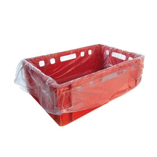 1000 HDPE Säcke E3-E2 Kistenbeutel 600+420x650 mm